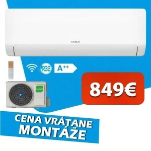 Nástenná klimatizácia KAISAI AIR 3,4kW s WiFi