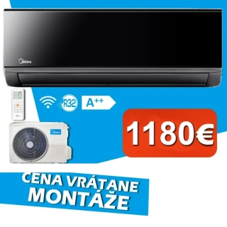 Midea Xtreme Save R32 - 3,5kW čierna