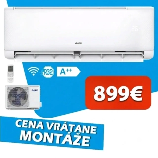 Nástenná klimatizácia AUX Q-Smart Eco AUX-12QG R32 3,5kW s WiFi