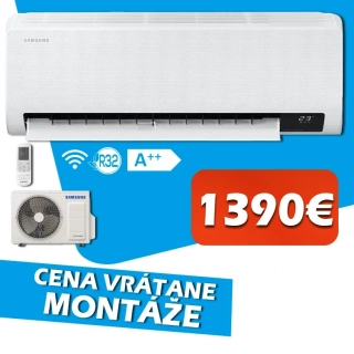 Nástenná klimatizácia SAMSUNG WIND-FREE COMFORT AR09TXFCAWKNEU R32 2,5kW s WiFi